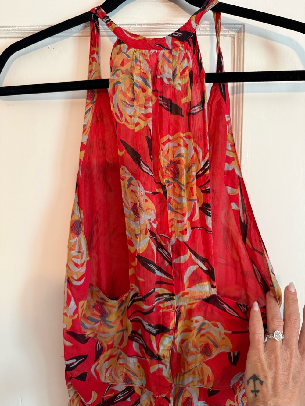 Winter Kate Ruffled Wrap Sundress - Picture 7 of 7